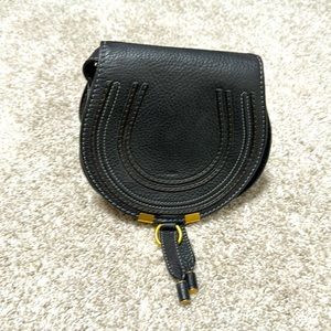 Chloe handbag- Mini Marcie leather cross body bag